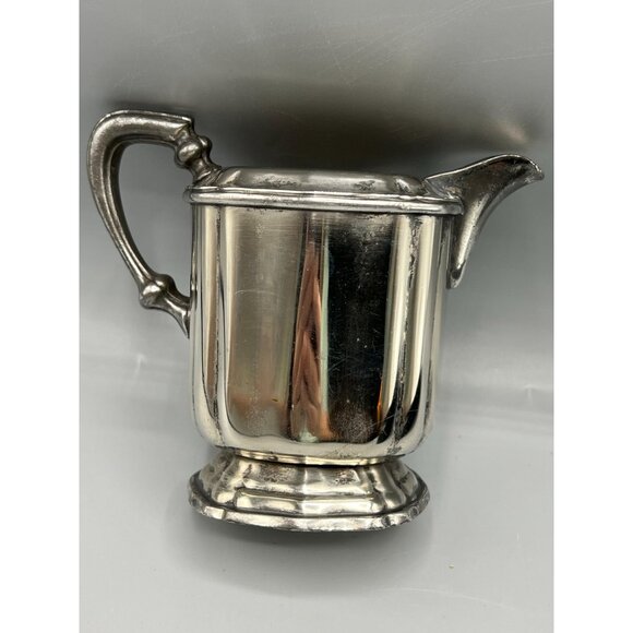 1920s Creamer Afternoon Tea Milk Jug Art Deco Stately EPNS Mulholland Bros #1648 - Picture 9 of 12